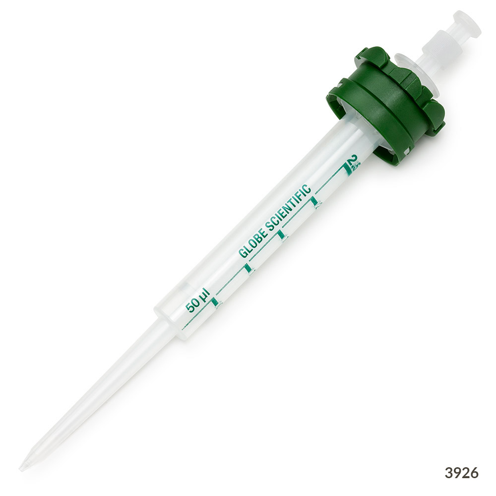 Globe Scientific RV-Pette PRO Dispenser Tip for Repeat Volume Pipettors, 2.5mL Image